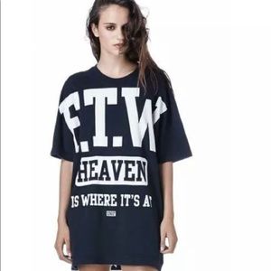 UNIF FTW. Heaven Is Where It’s At Tee Black Small